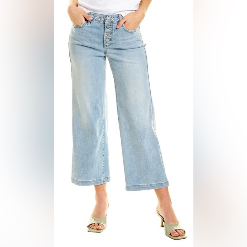 NWT NYDJ Teresa Solstice Wide Leg Ankle Jeans